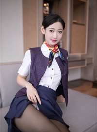 Tang Anqi - NO.010 internal purchase without watermark Air China flight attendant(7)